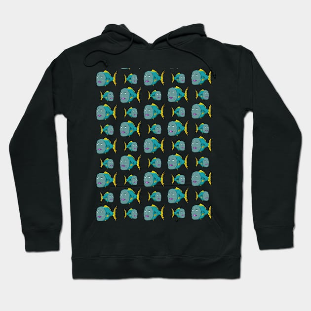 Baarakamon Fish Hoodie by sfajar